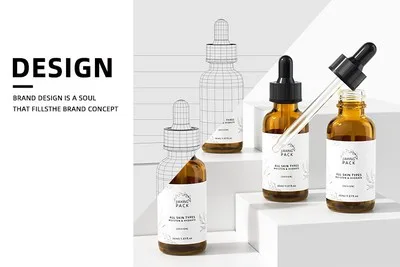essential oil bottles