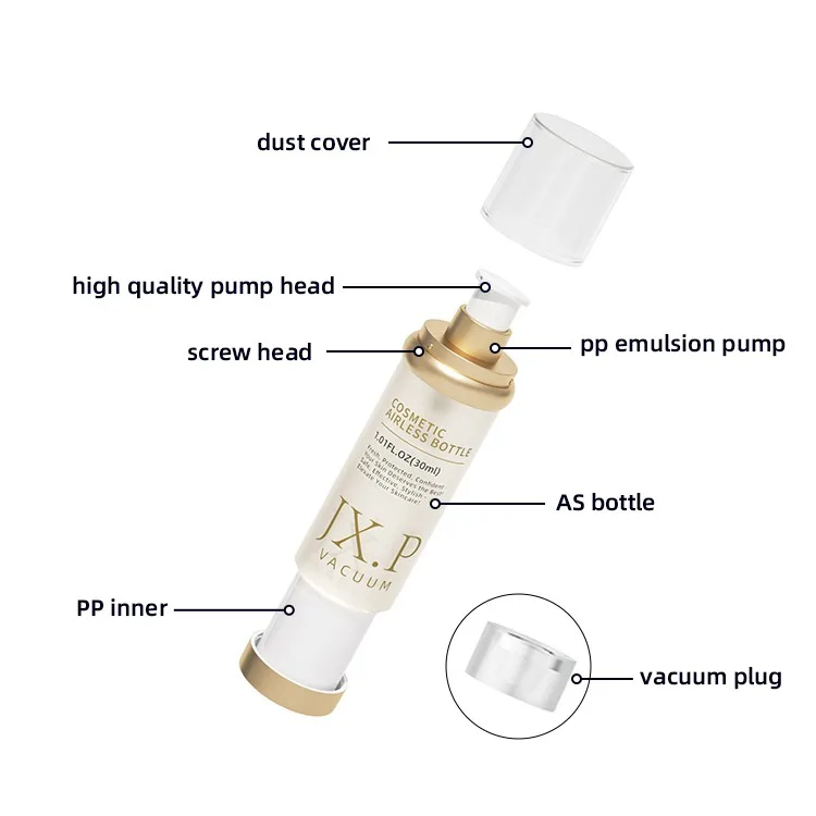 50ml airless pump bottles 50ml airless pump bottles