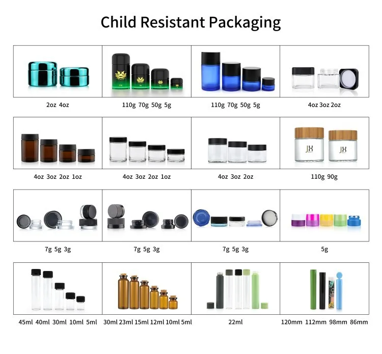 20ml child resistant tube