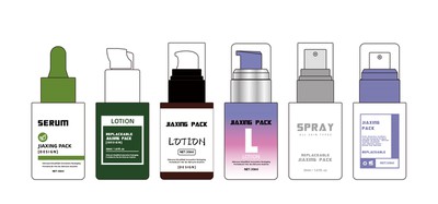 hair oil bottle