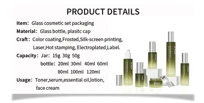 glass cosmetic packaging bottles glass cosmetic packaging bottles