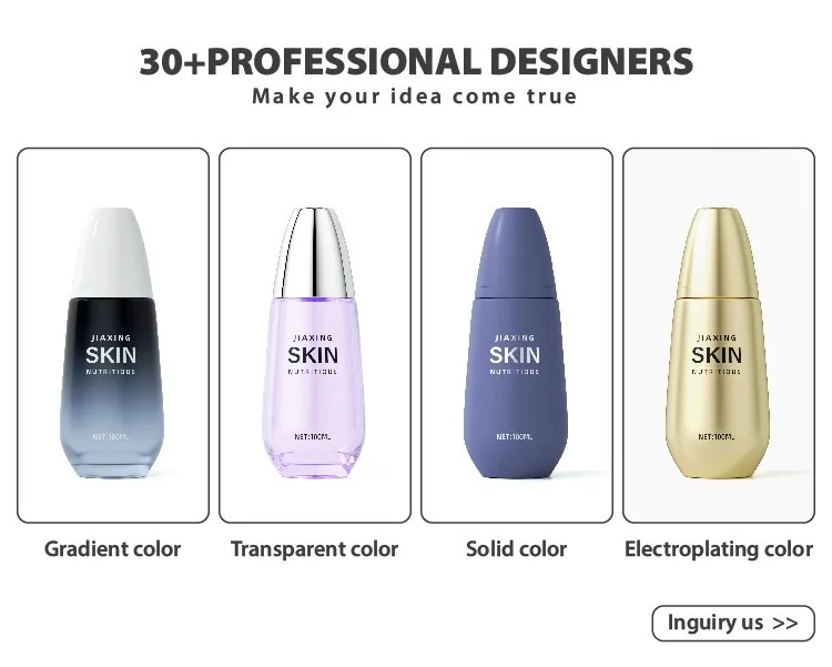 glass bottle foundation