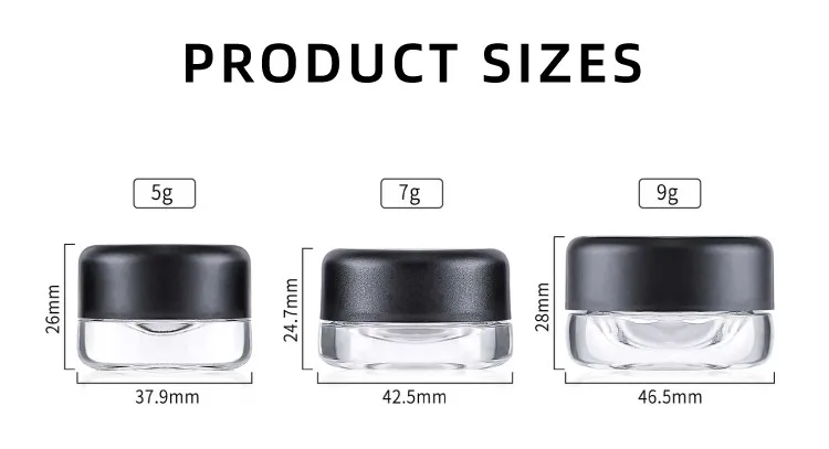 clear glass child resistant jar clear glass child resistant jar