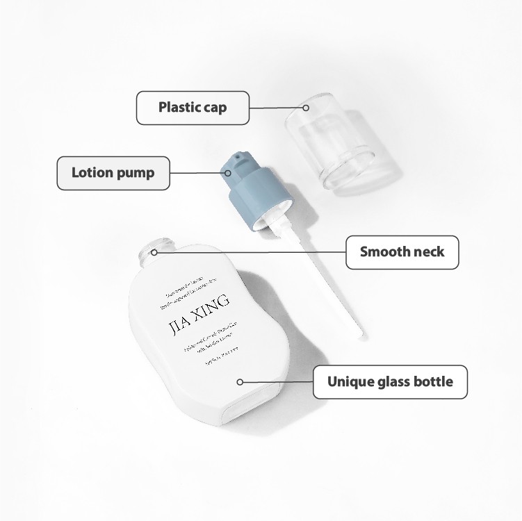 glass lotion pump