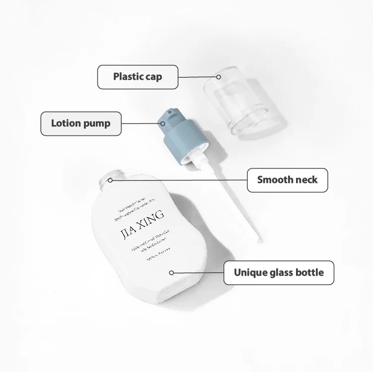 glass lotion pump glass lotion pump