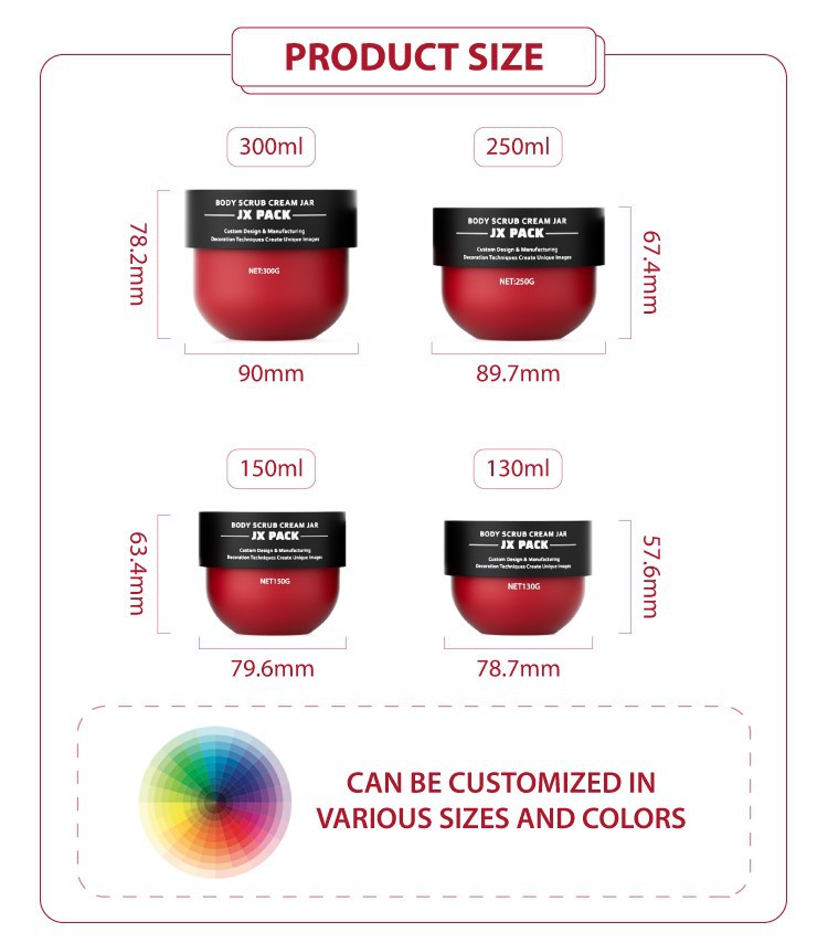 custom cosmetic jars