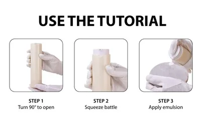 small lotion bottle