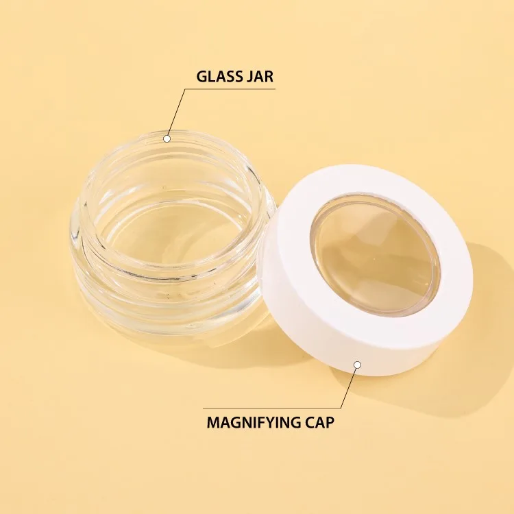 2oz glass cannabis jar 