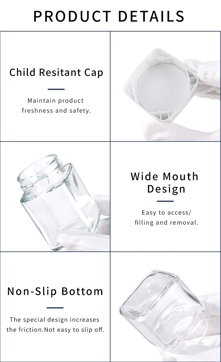glass child proof jar