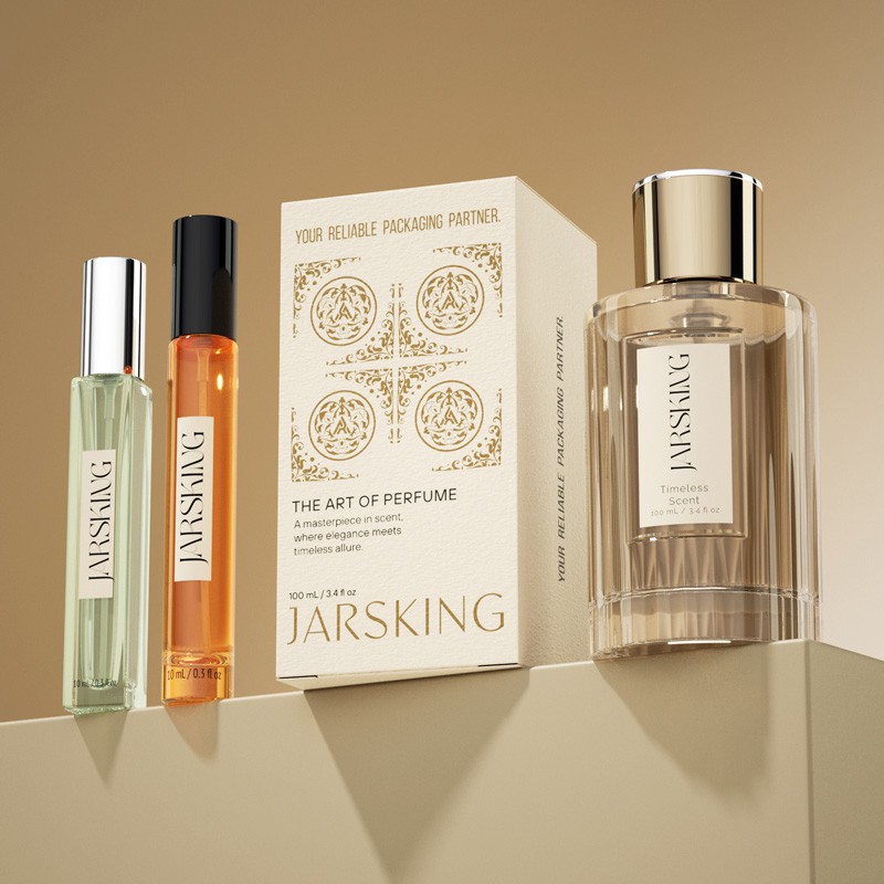 100ml Perfume Bottle With 10ml Sample Spray Packaging Custom Fragrance Discovery Set