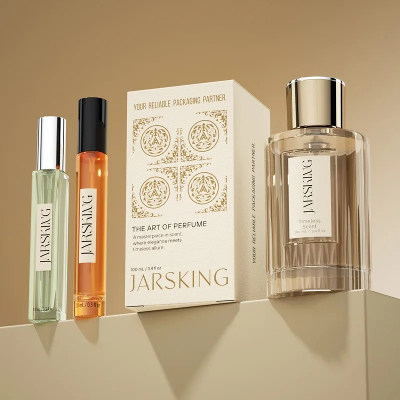100ml Perfume Bottle With 10ml Sample Spray Packaging Custom Fragrance Discovery Set