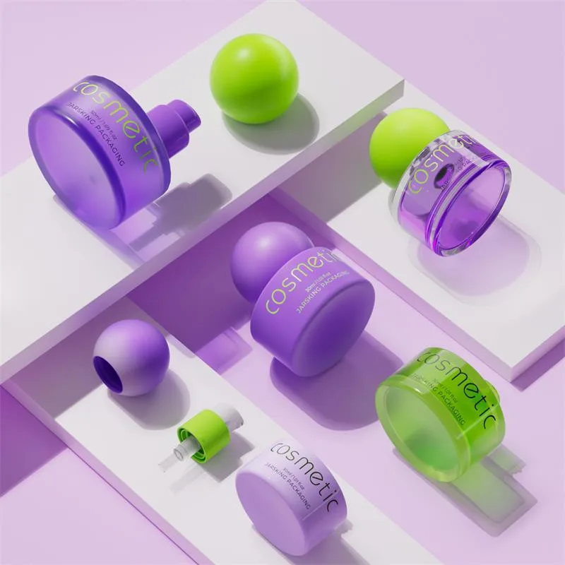 30ml 50ml Glass Foundation Lotion Bottle Essential Oil Pump Bottle Packaging