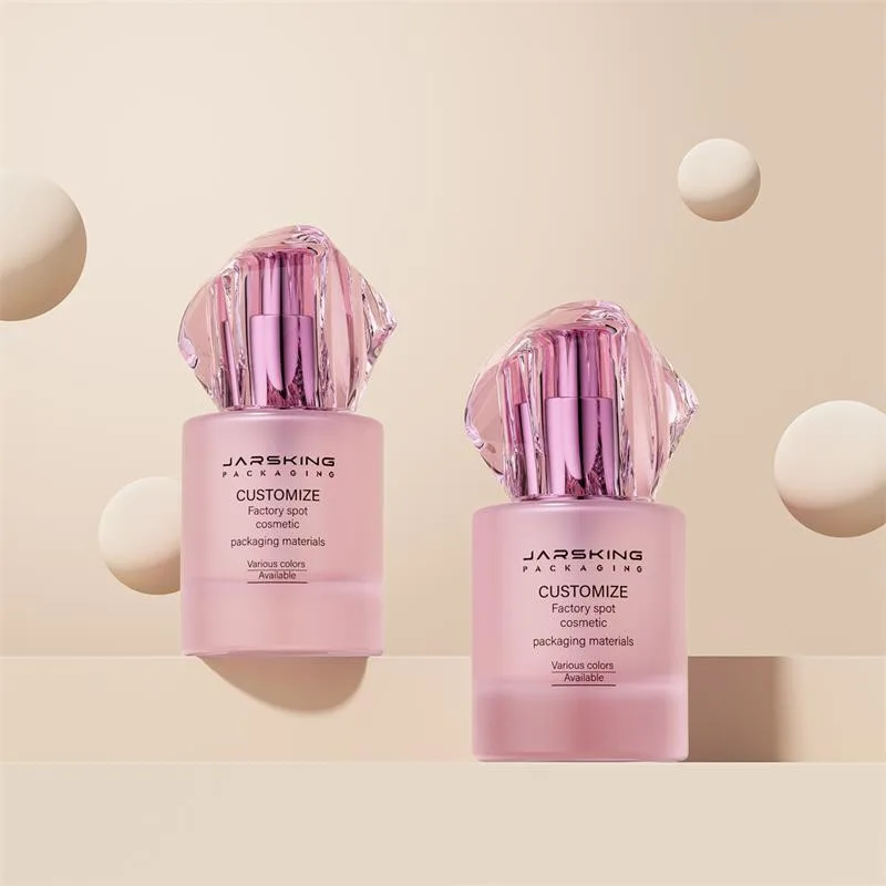 30ml Empty Glass Lotion Bottles Foundation Containers