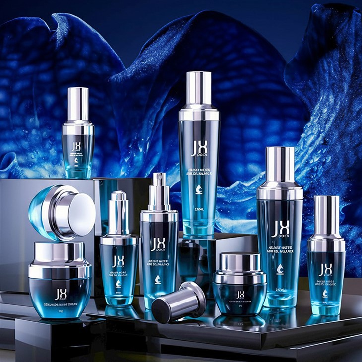 Γυάλινα μπουκάλια και βάζα καλλυντικών 30 ml Luxury for Skincare Cream Beauty Cosmetics Συσκευασία