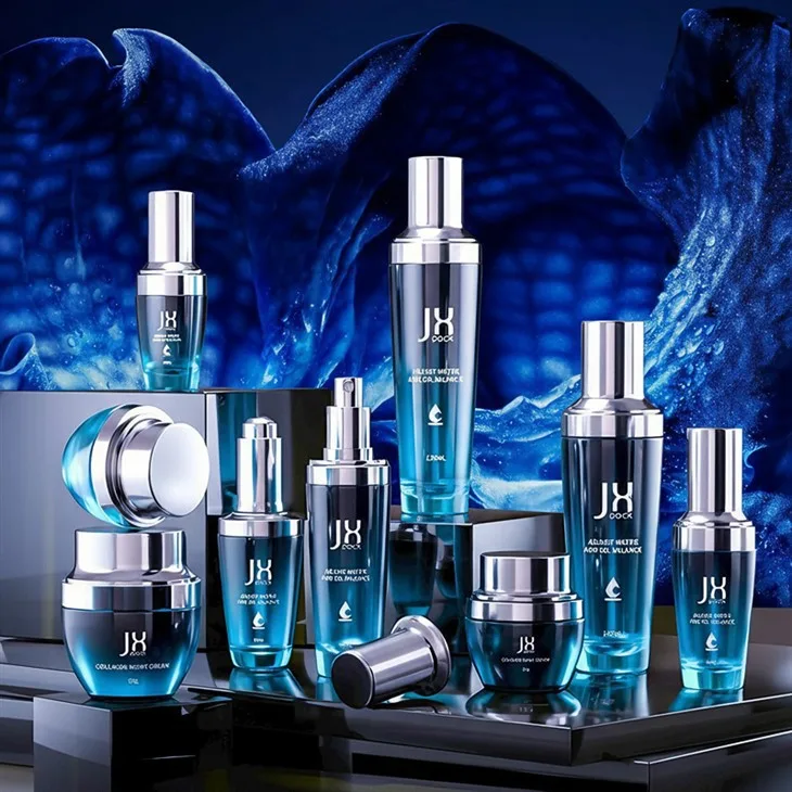 30ml Glass Cosmetic Bottles And Jars Luxury For Skincare Cream Beauty Cosmetics Packaging
