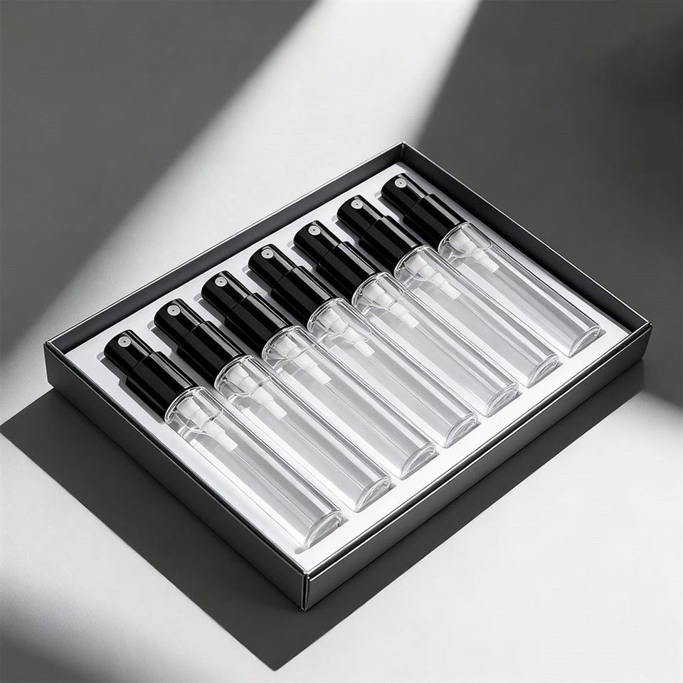 3,5 ml 4 ml 5 ml kvepalų mėginių buteliukai kvepalų individualūs stiklo buteliukai