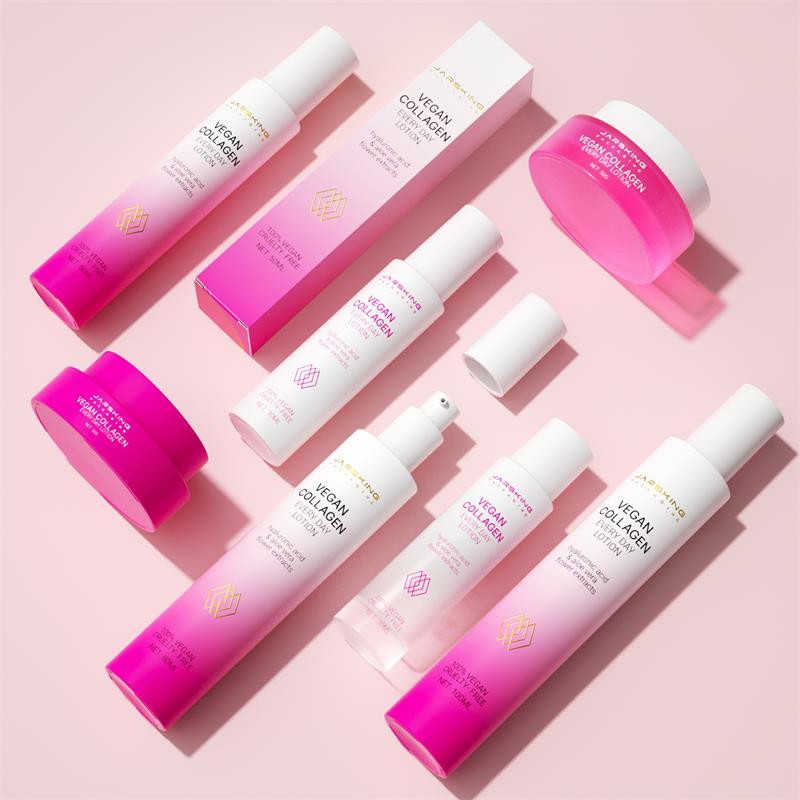 Cosmetics Sustainable Packaging 80ml 100ml Glass Skincare Bottles