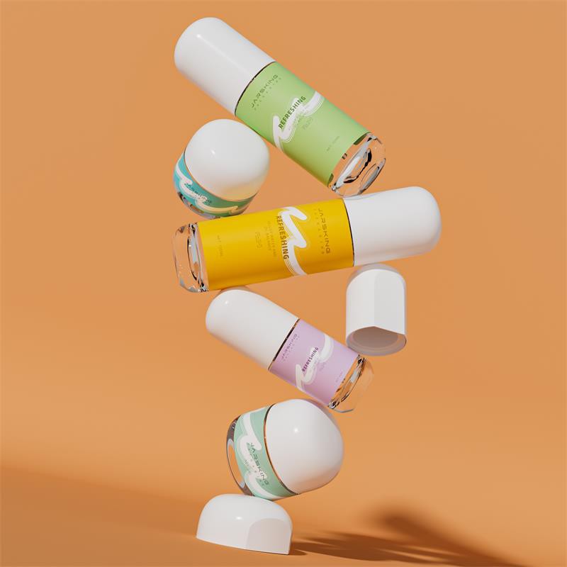 Custom Cosmetic Bottle Packaging For Skin Care Products 100ml 120ml
