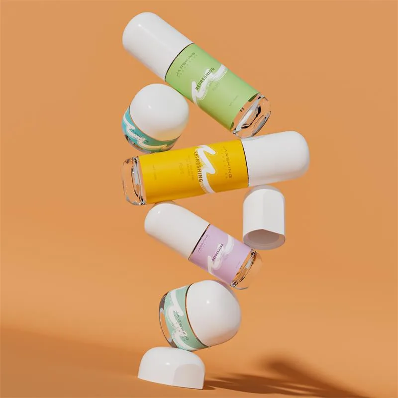 Custom Cosmetic Bottle Packaging For Skin Care Products 100ml 120ml