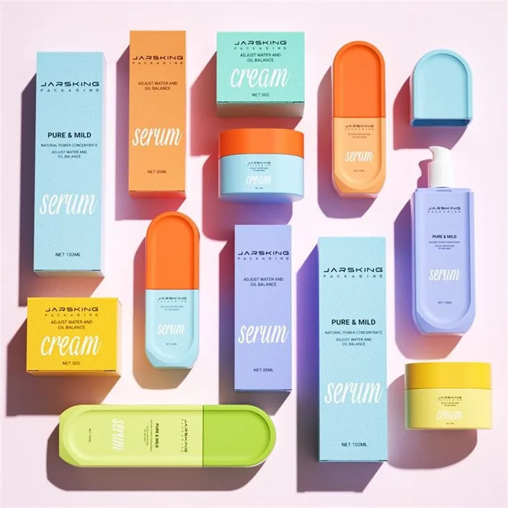 Eco Friendly Cosmetic Containers 30ml 100ml High End Skincare Packaging