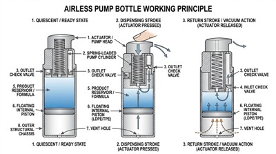 Can Airless Bottles Protect Active Ingredients Such as Vitamin C, Retinol, an...