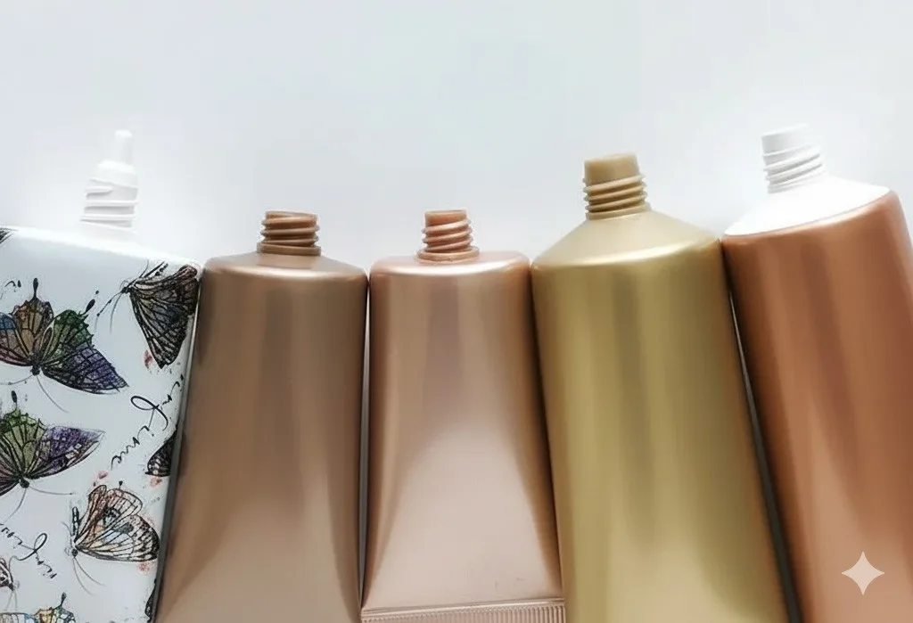 plastic cosmetic tube