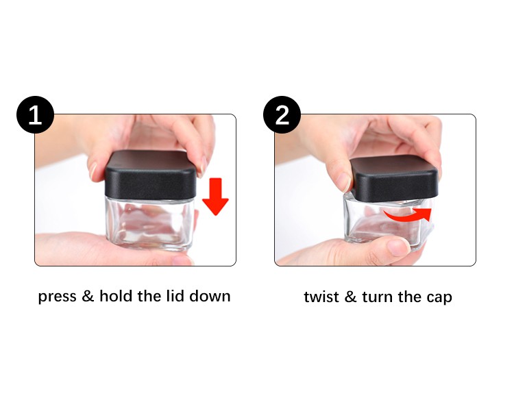 child resistant jars