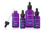 violet Boston round bottle