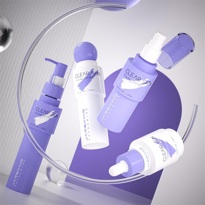 Luxury Cosmetic Packaging Manufacturers 180ml Custom Skincare Bottles
