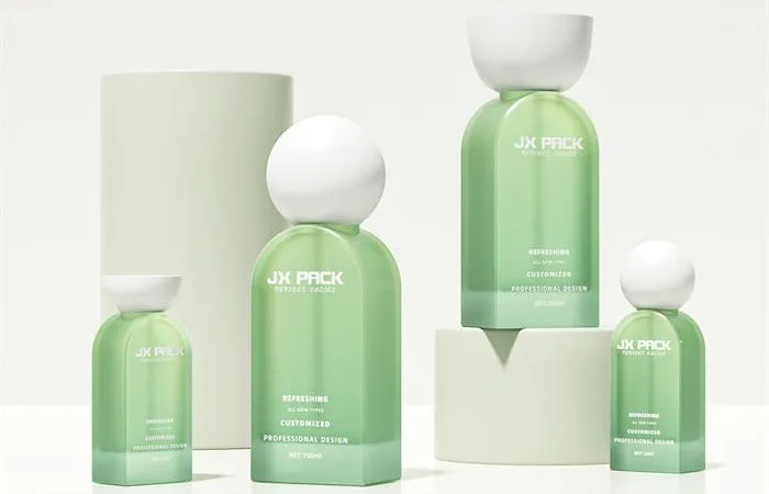 custom glass packaging design