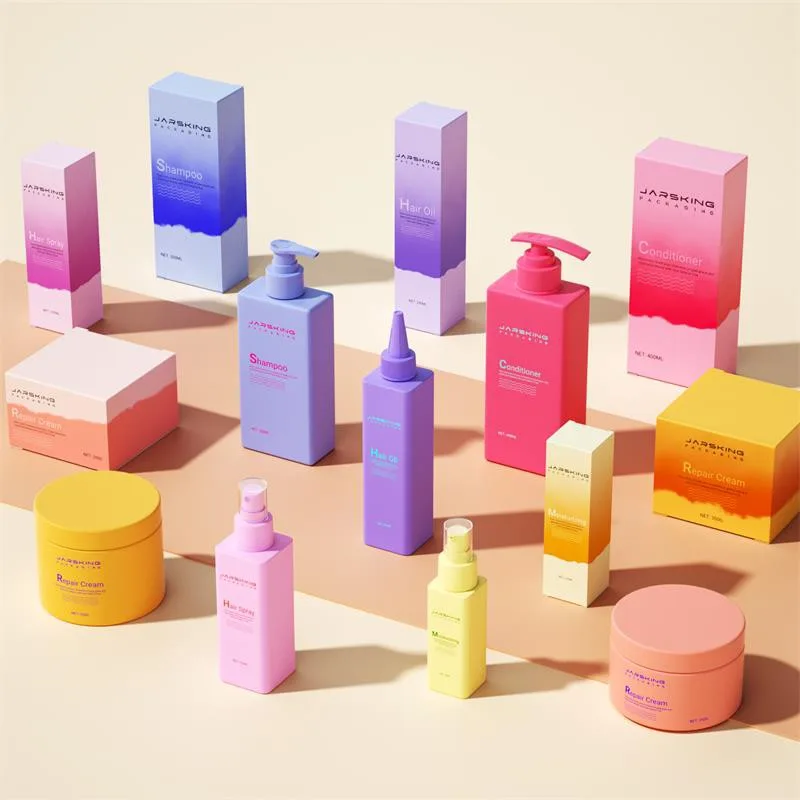 pet Plastic Shampoo Conditioner Bottle 