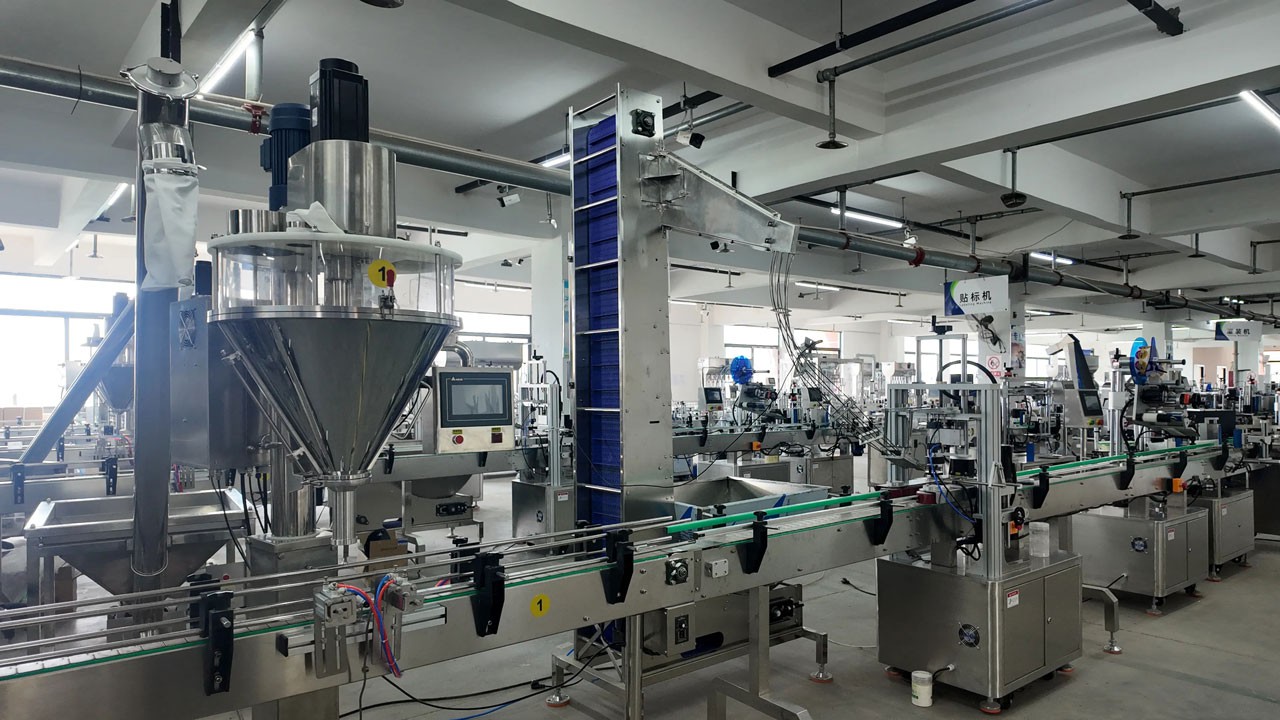 cosmetic packaging line