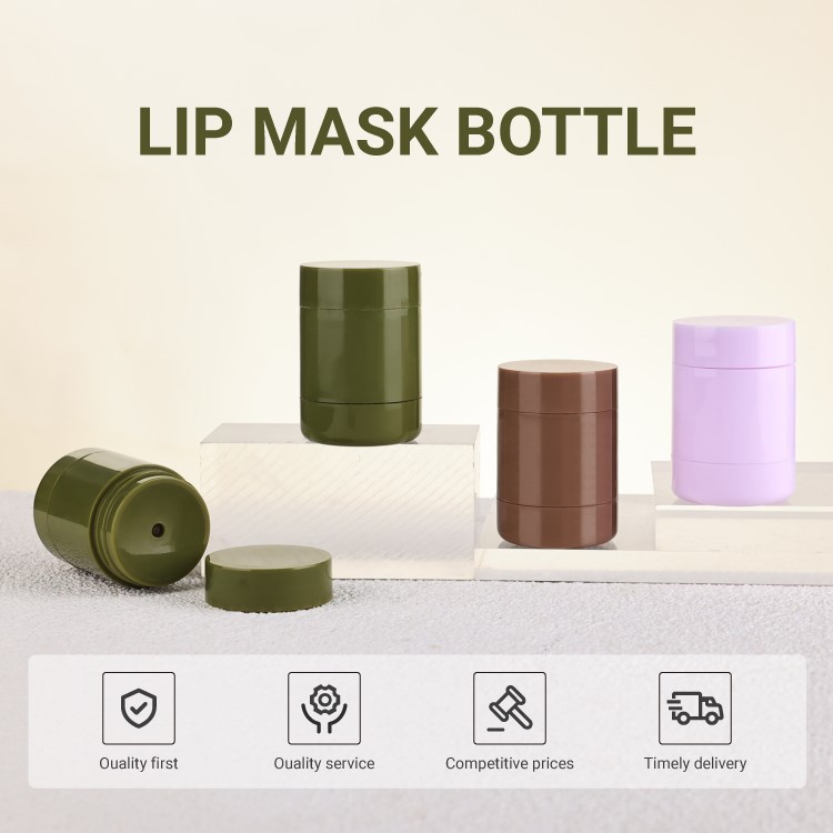 plastic lip mask jar