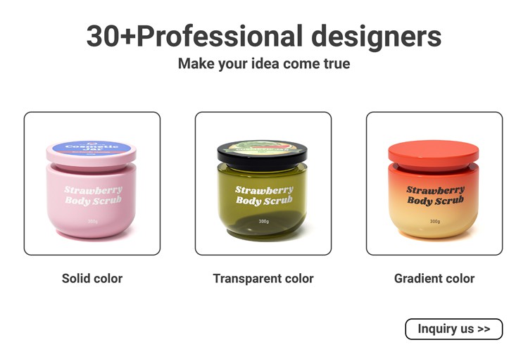 cosmetic pet jars