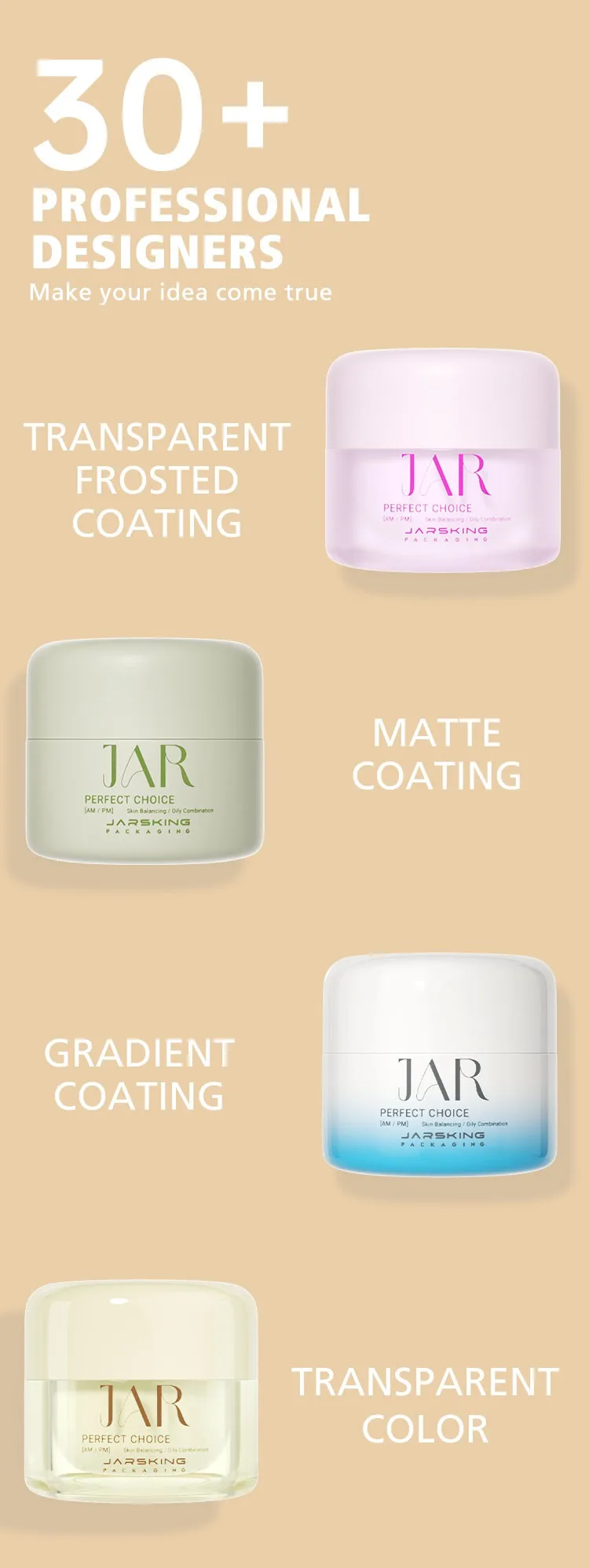 airless jars cosmetic packaging airless jars cosmetic packaging