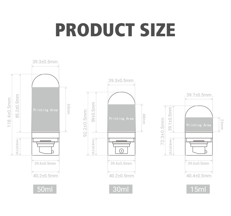 plastic lotion containers