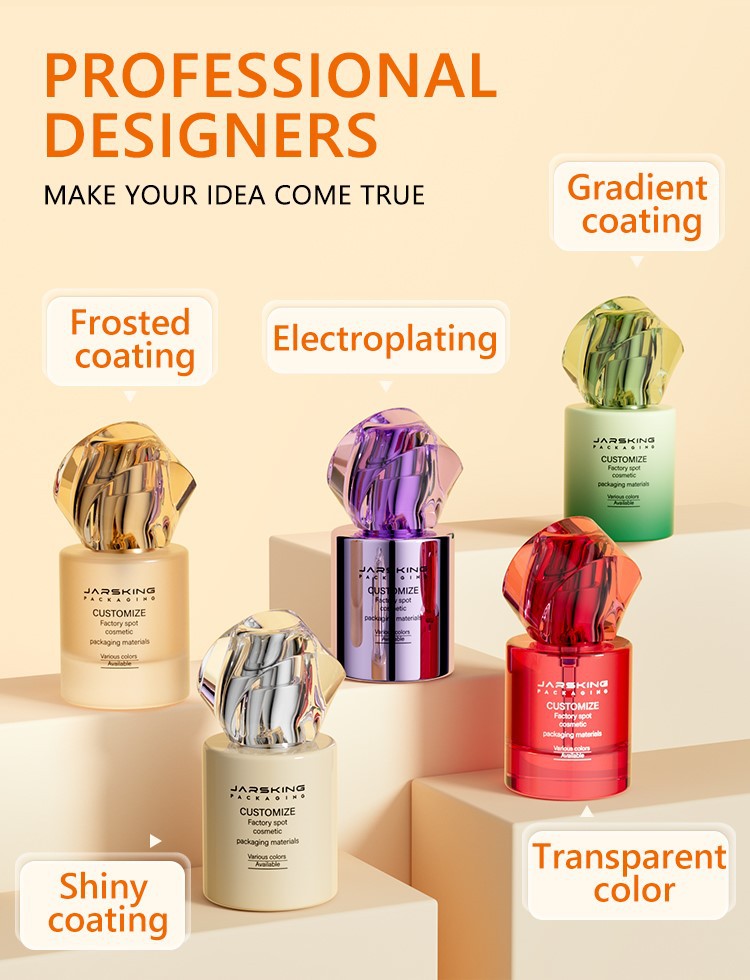 glass bottle foundation