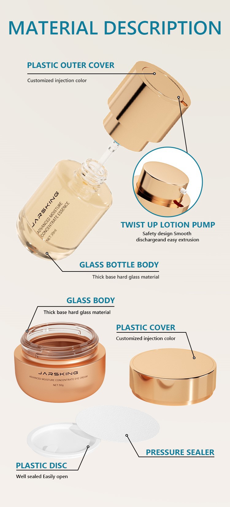 skincare bottle manufacturer