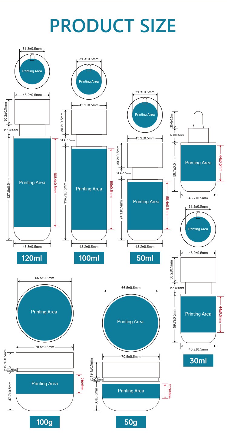 packaging cosmétique verre
