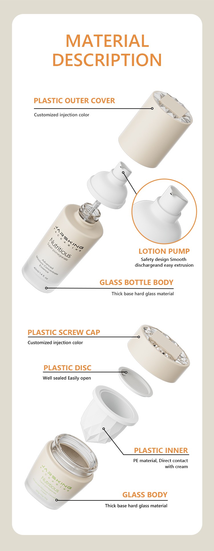 custom skincare bottles custom skincare bottles