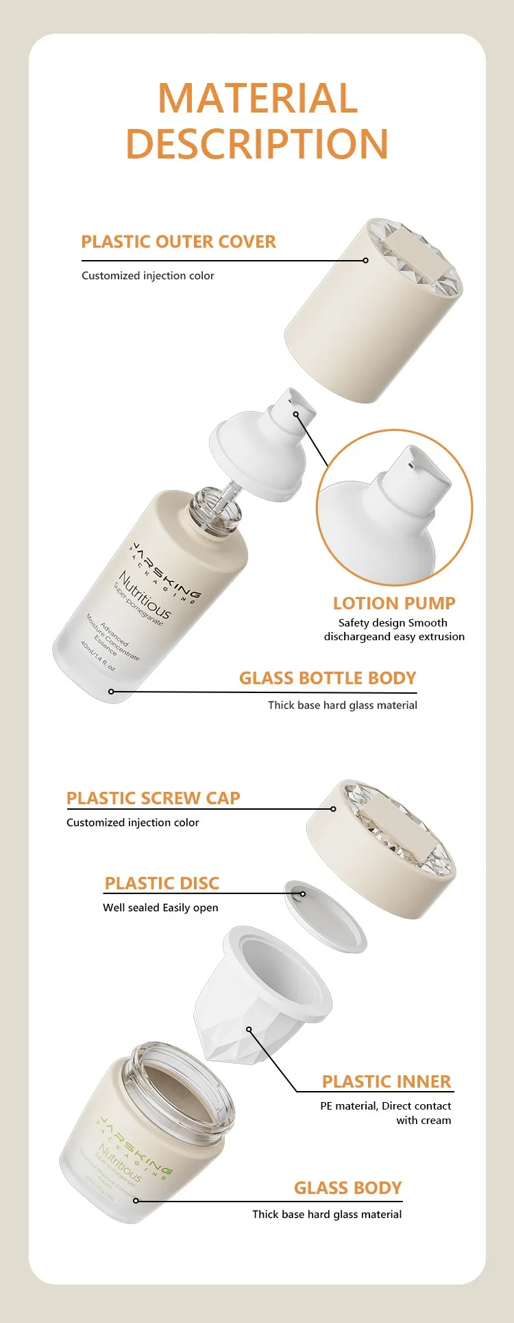custom skincare bottles custom skincare bottles