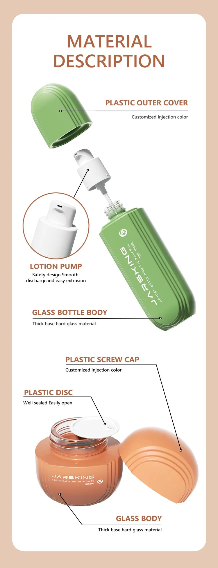glass cosmetic containers wholesale glass cosmetic containers wholesale