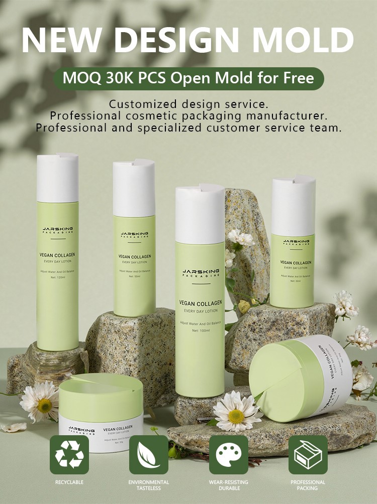 glass skincare bottles