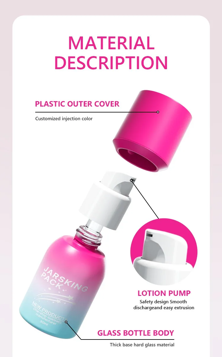 cosmetic pump bottles