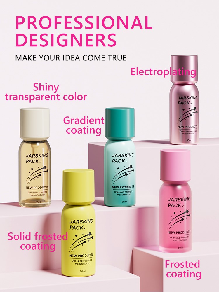 glass jars for cosmetics