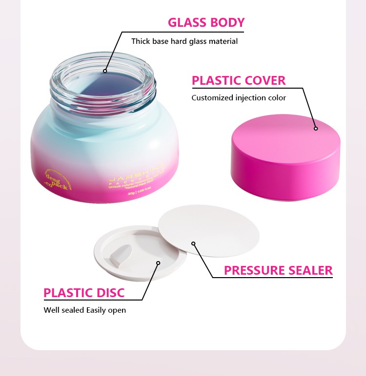 cosmetic bottles and jars