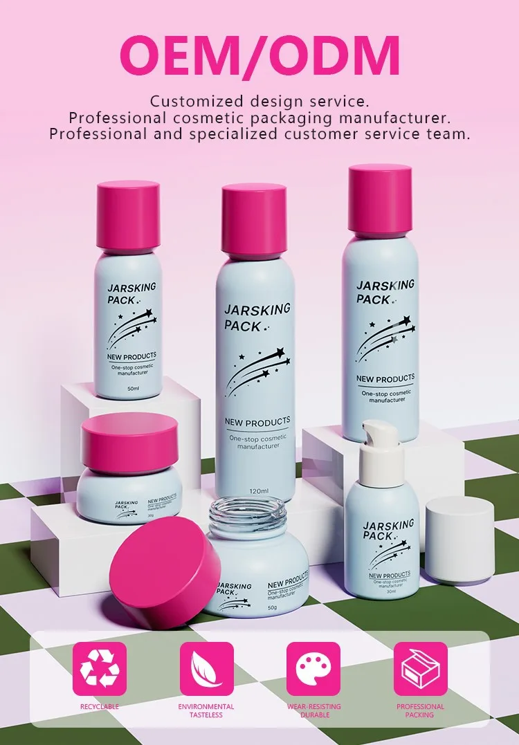 custom skincare bottles