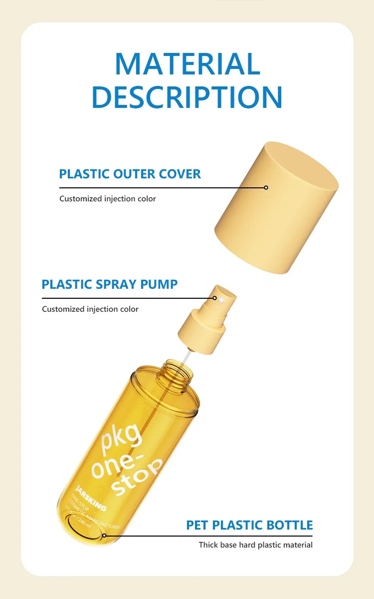 150ml plastic spray bottle