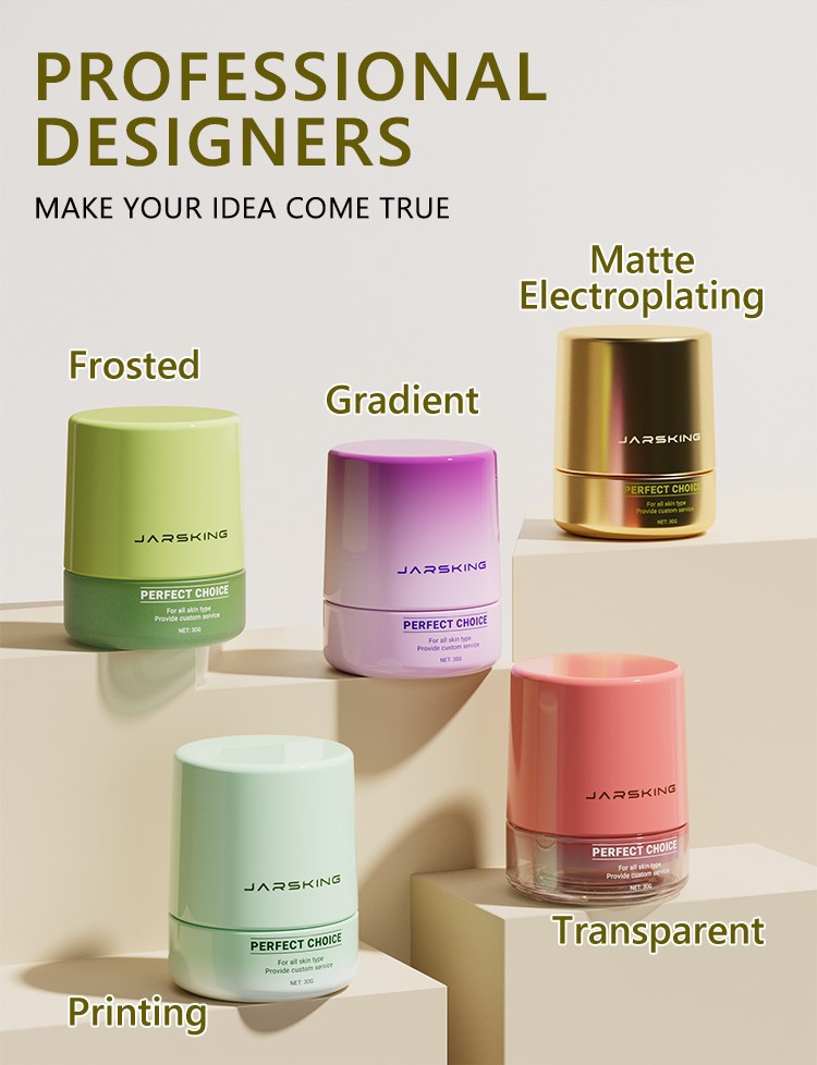 airless jars cosmetic packaging airless jars cosmetic packaging