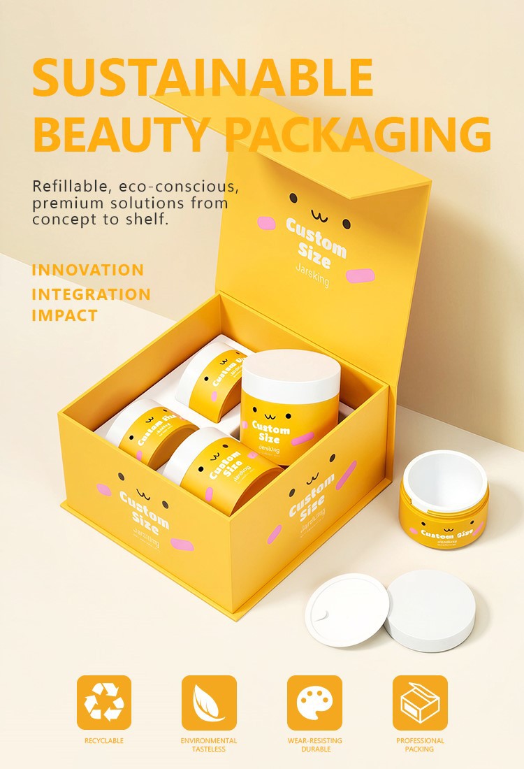 110ml 240ml Plastic Skincare Jar 110ml 240ml Plastic Skincare Jar